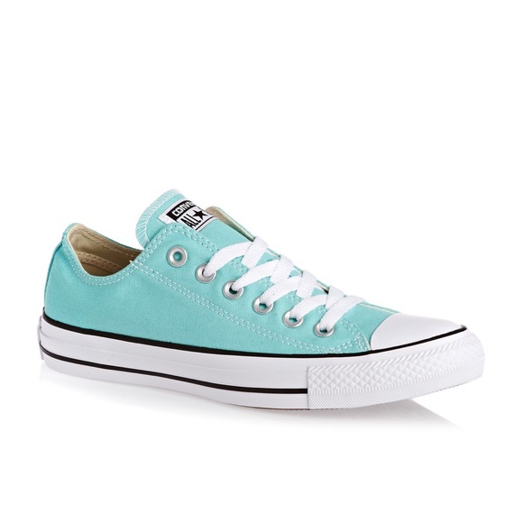 womens converse aqua
